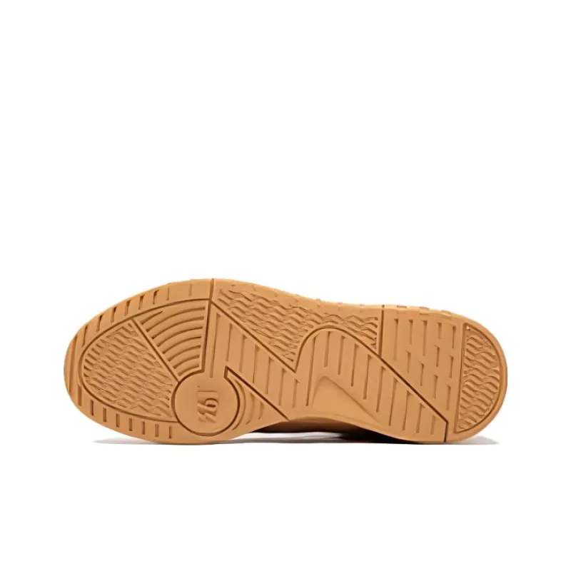 361° Thermal Abrasion Resistant High Top Skateboard Shoes Women's Brown-2