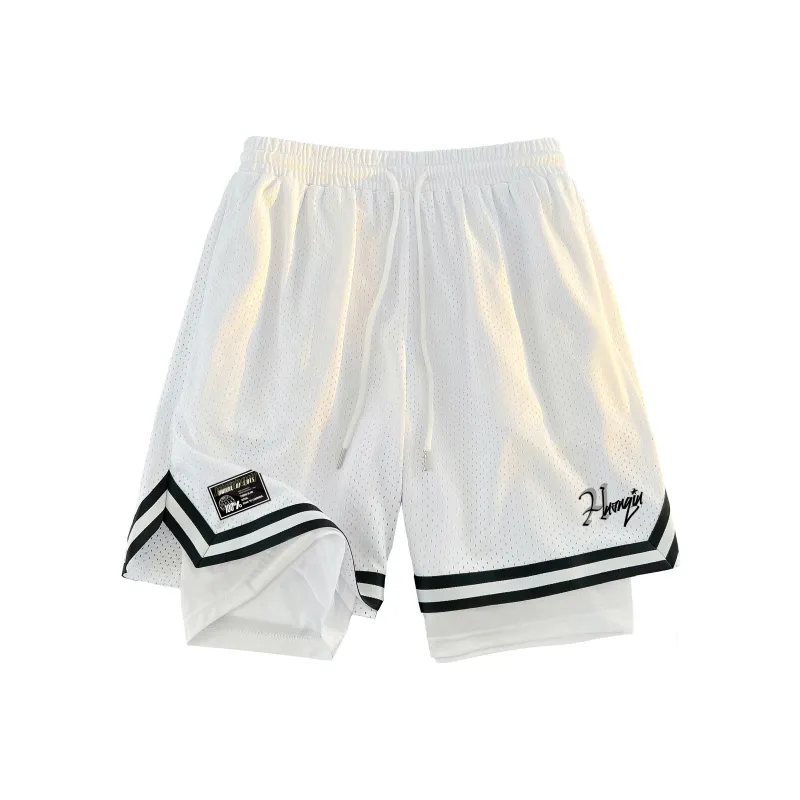 HUANQIU Casual Shorts Unisex-5