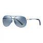 Blue Gold Frame Gradient Blue
