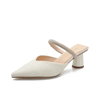 TATAYA Rubber Sole Abrasion Resistant Closed Toe Slippers Women's