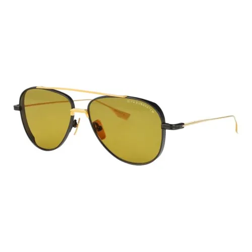 DITA Titanium Aviator Sunglasses Women's Black