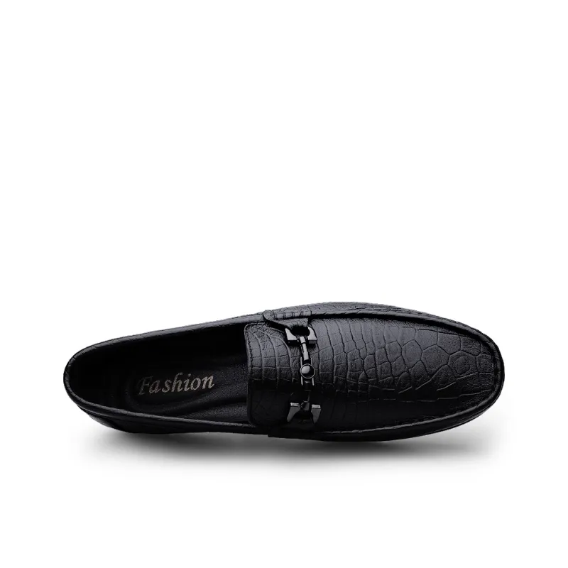 DILIKAN Casual Leather Shoes Gommino Loafers Men's-1