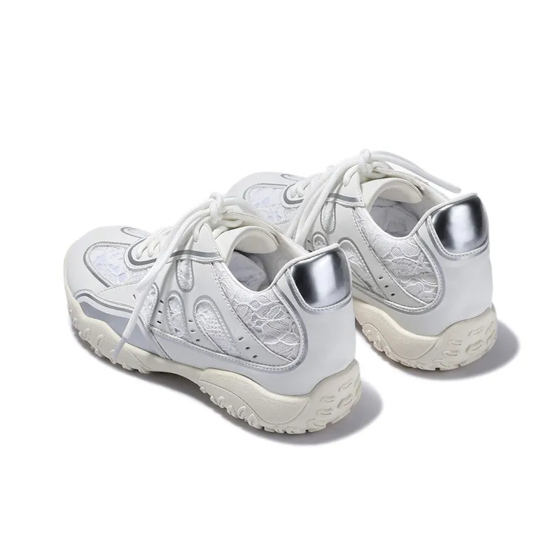 SELAIYA Slip Resistant, Abrasion Resistant, Breathable, Height Increasing Low Top Skateboard Shoes Women's-3