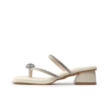AFJI Rubber Sole Slip Resistant Slide Slippers Women's