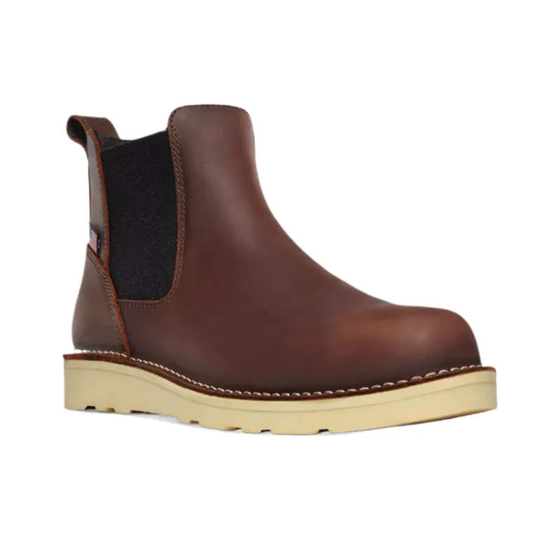 Danner Bullrun Crew Chelsea Boots Women's Brown-1