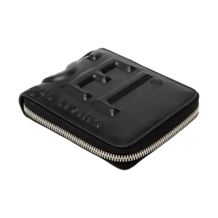 DIESEL Cow Leather Wallet Men's Black-2