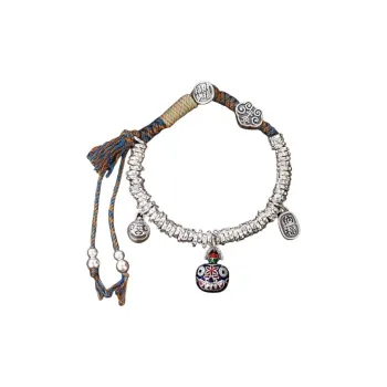 CHUVORA 999 Fine Silver Pure Silver Bracelets Unisex