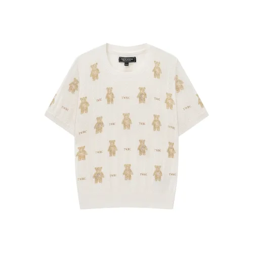 Teenie Weenie Sweaters Women's Ivory White