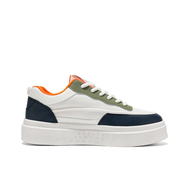 Yi Jiabao Slip Resistant Shock Absorbers Low Top Skateboard Shoes Men's-4
