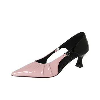 Mo Lin Chunky Heel High Heels Women's