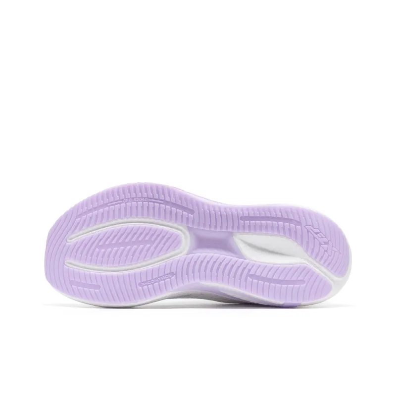 XTEP 2000km PLUS Running Shoes Women's Low Top Classic White/Peony Purple/Dazzling Fuchsia-5