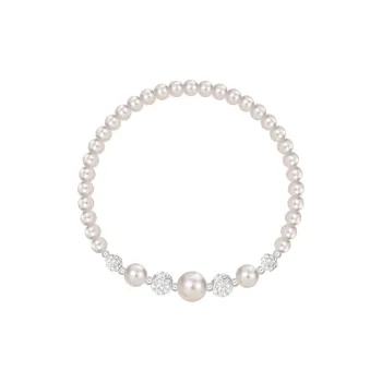 SHINE Copper+Synthetic Crystal+Synthetic Pearl Bracelets Women's