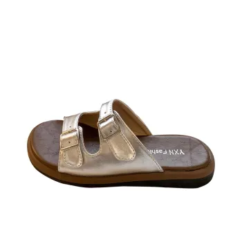NUNZ Rubber Sole Odor Resistant Slide Slippers Women's