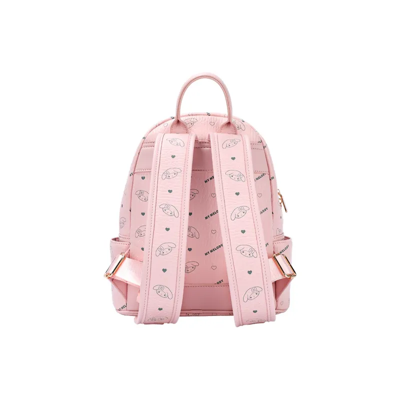 MESUCA Sanrio Melodi Synthetic Leather Backpack Women's-3
