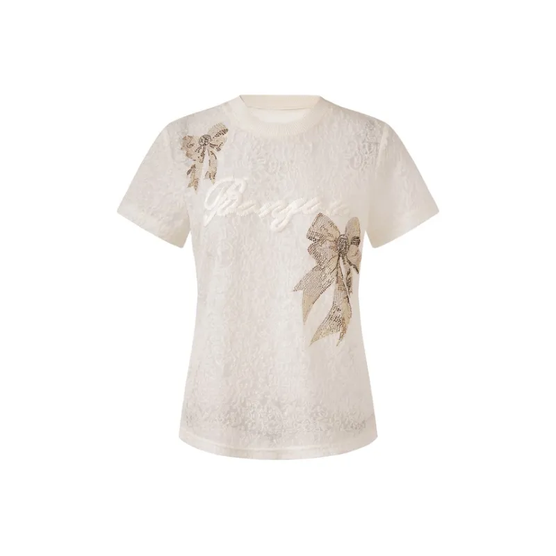 TCH T Shirts Women's White-0