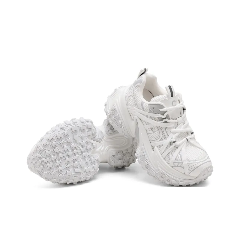 C°BANNER Cushioning, Breathable, Lightweight Low Top Chunky Sneakers Women's-3