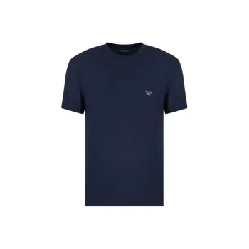 EMPORIO ARMANI Logo embroidered T shirt