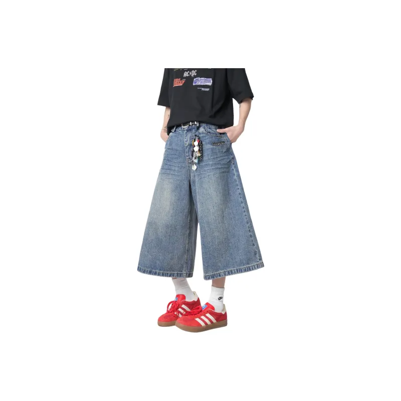 FOREVER 21 Denim Shorts Unisex Blue-0