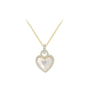 SHINE S925 Silver Necklaces Women's