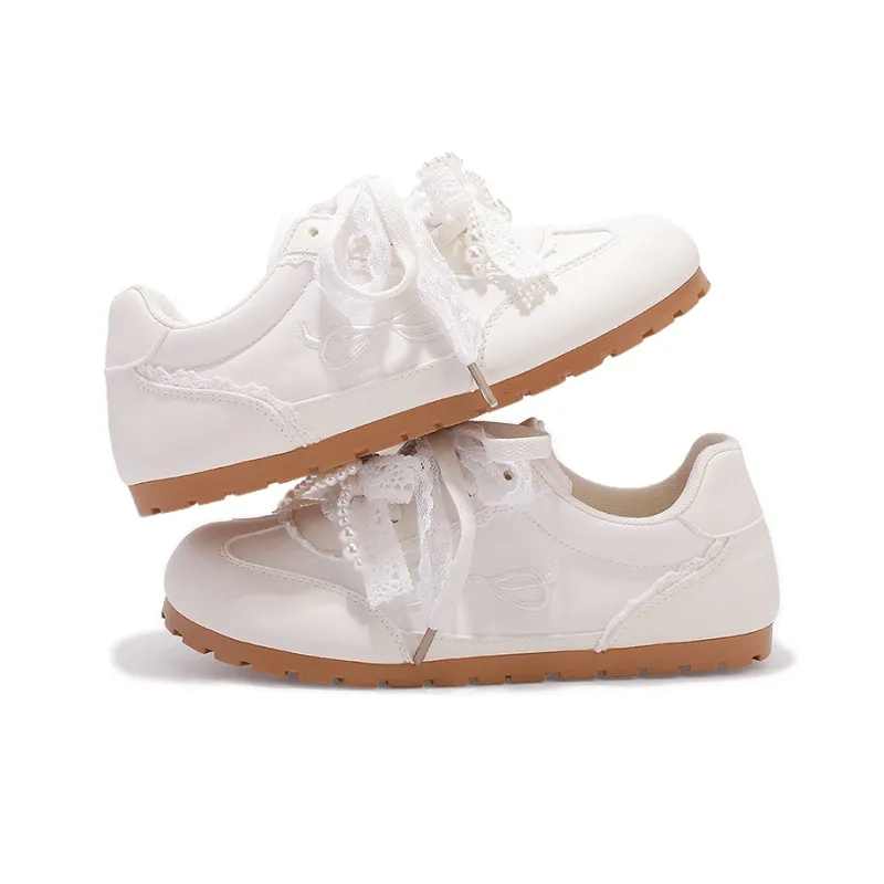 Slip Resistant, Breathable, Lightweight Low Top Essential Casual Shoes For Life Women's Beige Classic Tone-3