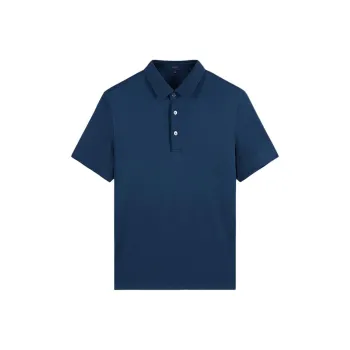 DIDIBOY Polo Shirts Men Dark Blue Green