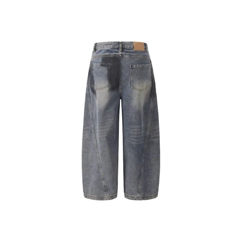 Extreme turbo Jeans Unisex Vintage Blue-1