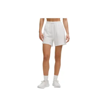 Lululemon Pace Rival Collection High Rise Sports Shorts 5' Women's White