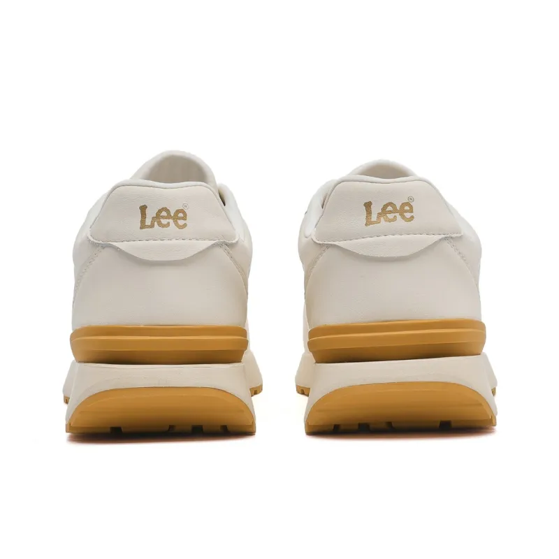 Lee Casual Shoes Men Low Top Light Beige/white/black-2