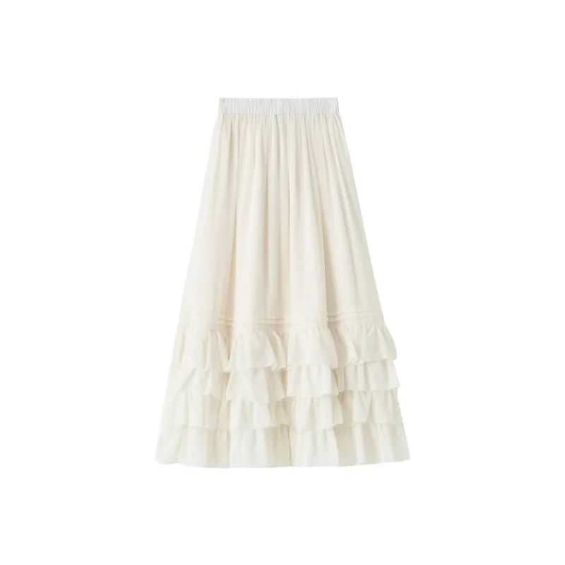 AHDO Casual Long Skirts Women's-1