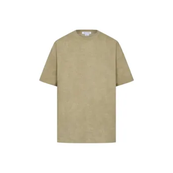 URBAN REVIVO T Shirts Men Coffee Brown