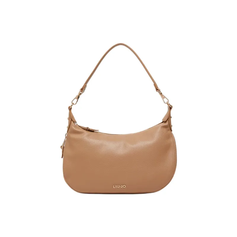 LIU·JO UOMO PU Crossbody Bag, Shoulder Bag Women's Nude Brown-0