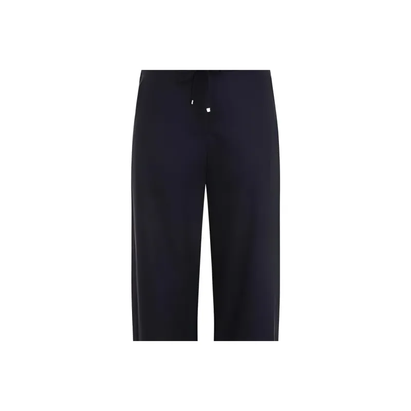 MaxMara Floria Drawstring Wide Leg Pants-1