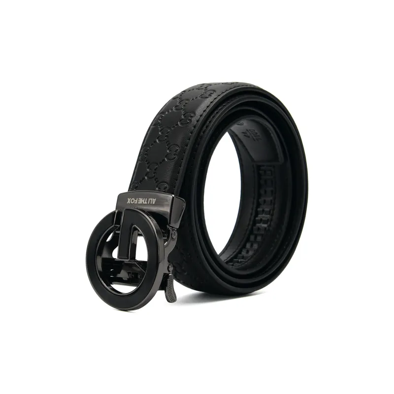 ALI THE FOX Cow Leather Belts Unisex 3.5CM-0
