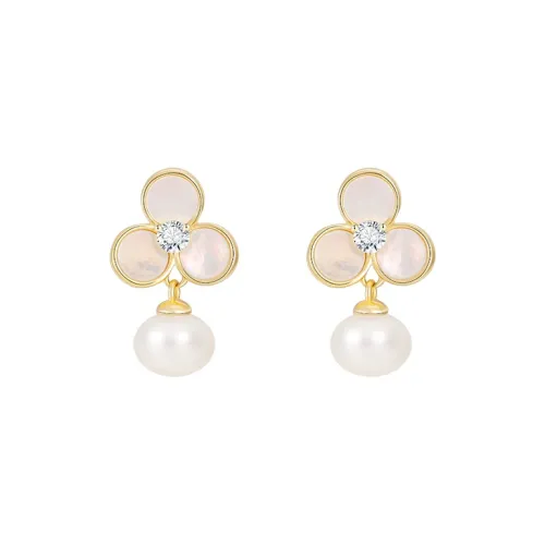 SHINE S925 Silver Earrings Women's