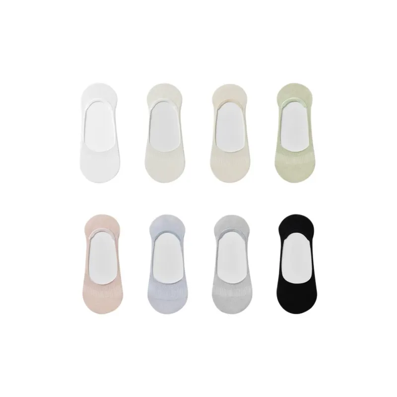 Temooues No Show Socks Women's Combo Set-9