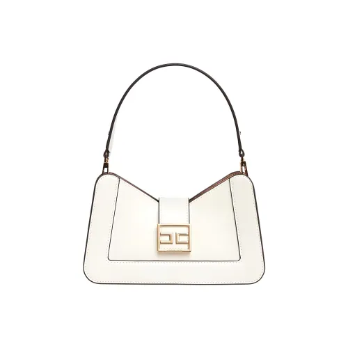 Elisabetta Franchi Groumette Chain Small Shoulder Bag