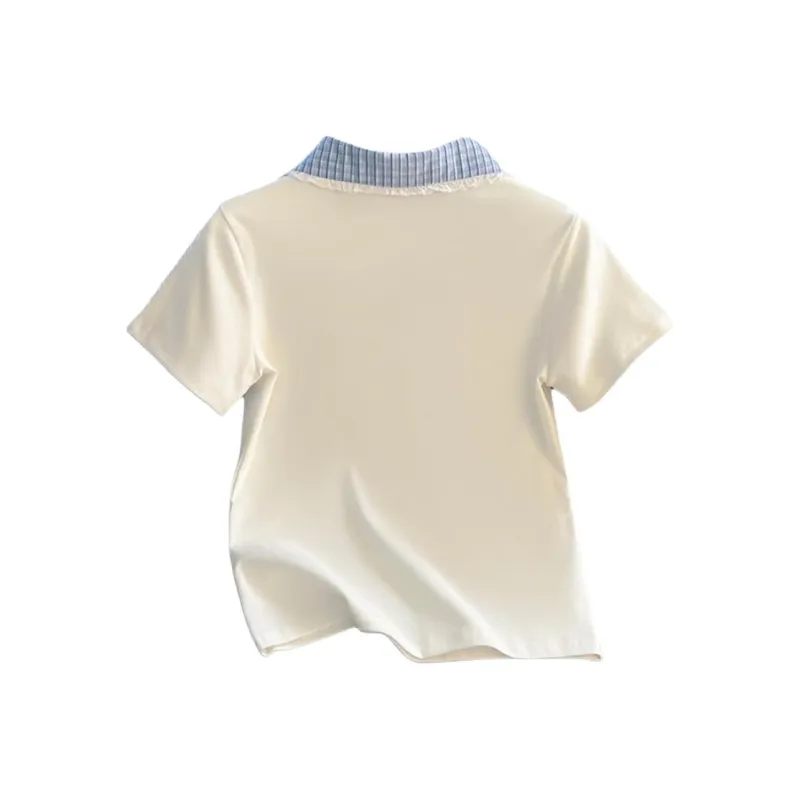 DOKZB T Shirts Women's White-1