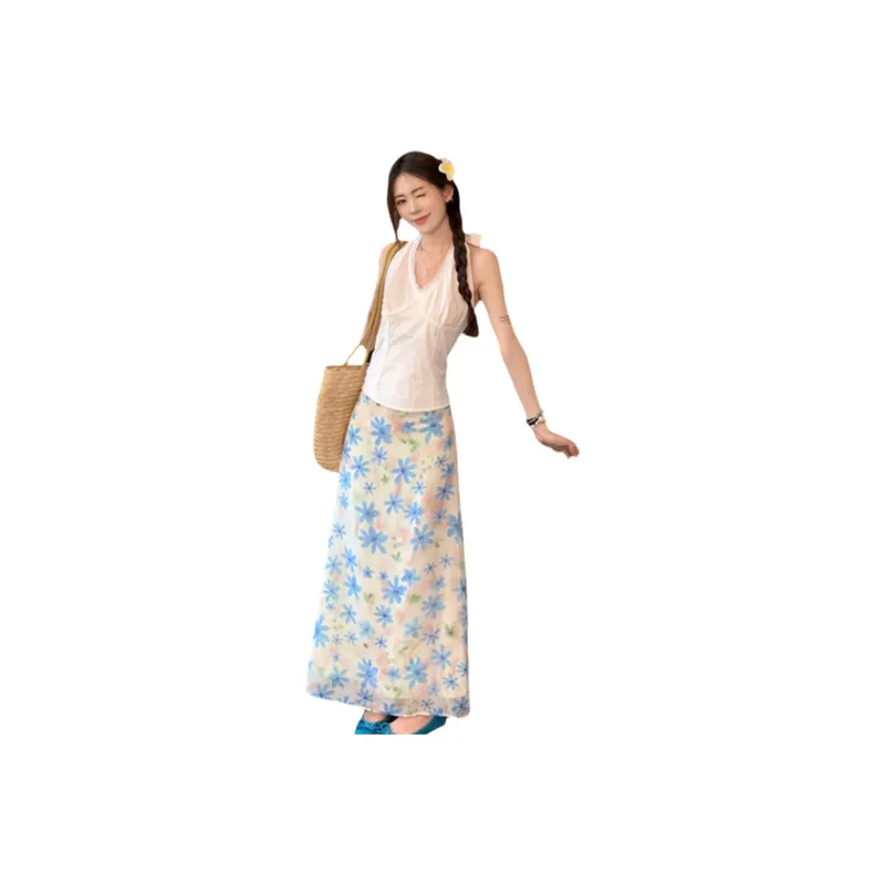 FLIM Two Piece Skirt Sets Women's-0