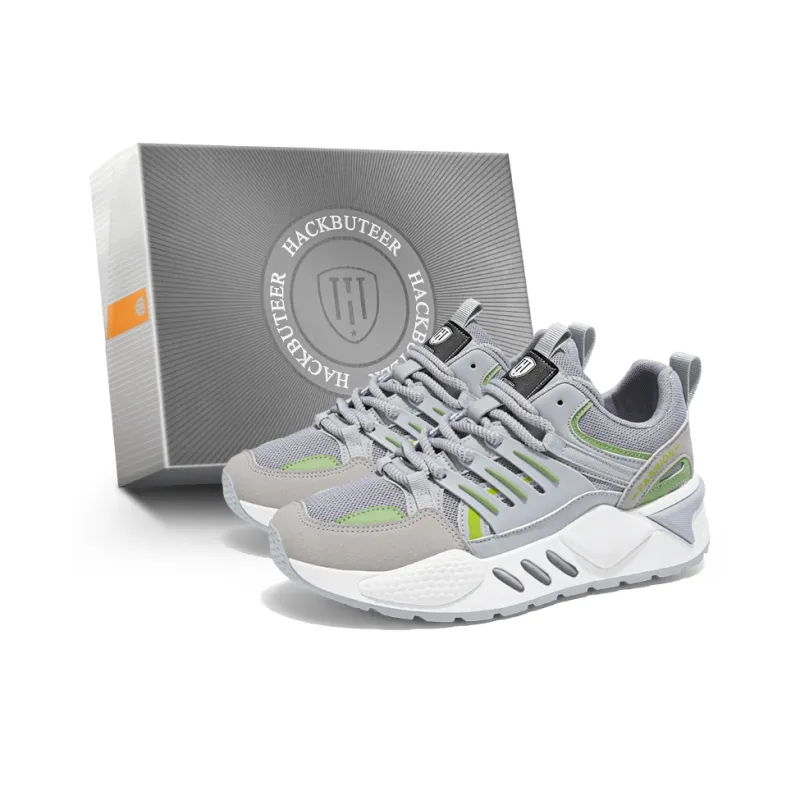 HACKBUTEER Low Top Chunky Sneakers Men's Box Included-10