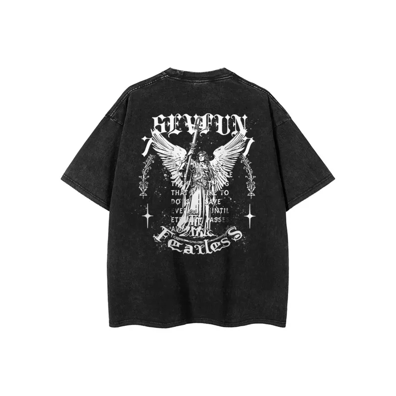 7 SEVFUN T Shirts Unisex Black-0