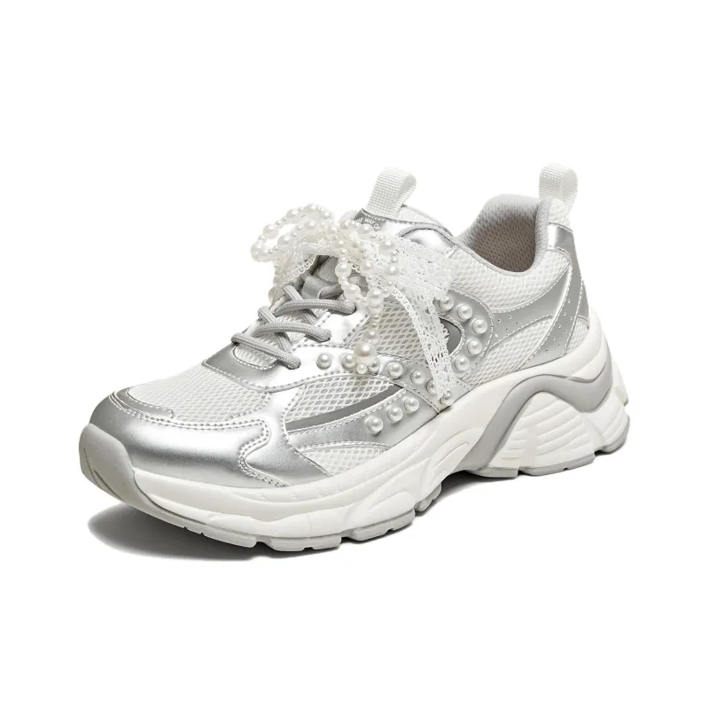 TATA Breathable Low Top Chunky Sneakers Women's-5