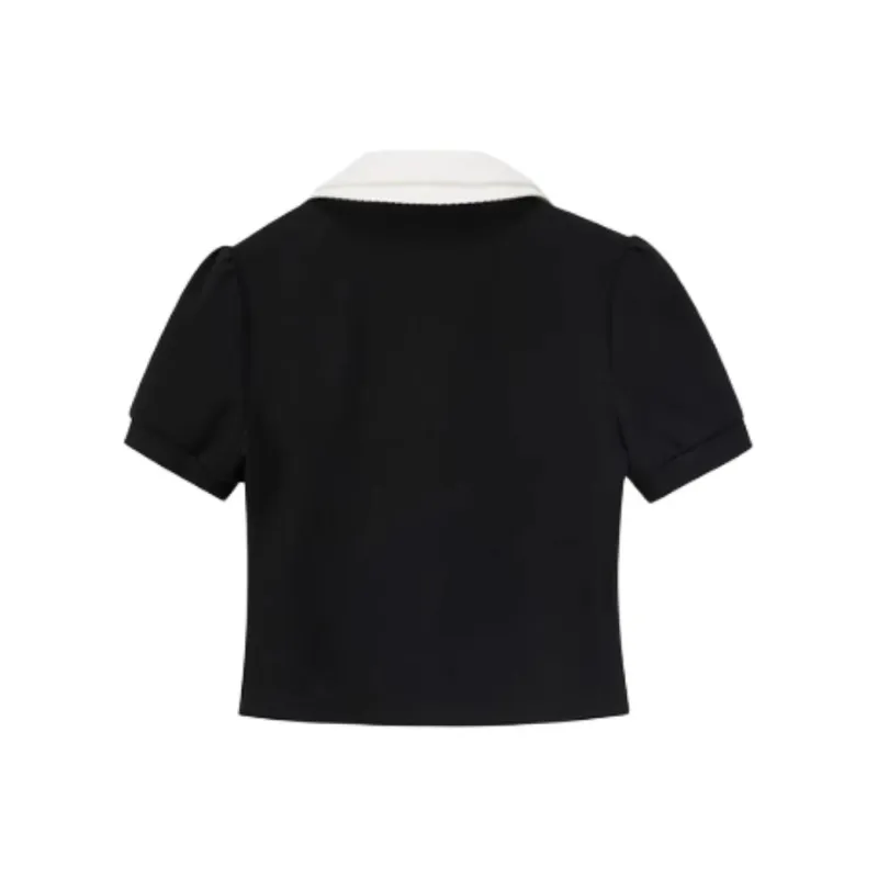 SLEEP AT 11 Puff Sleeve T Shirt Women's-1