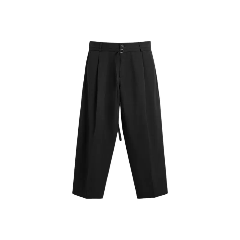ZARA Casual Pants Men Black-0