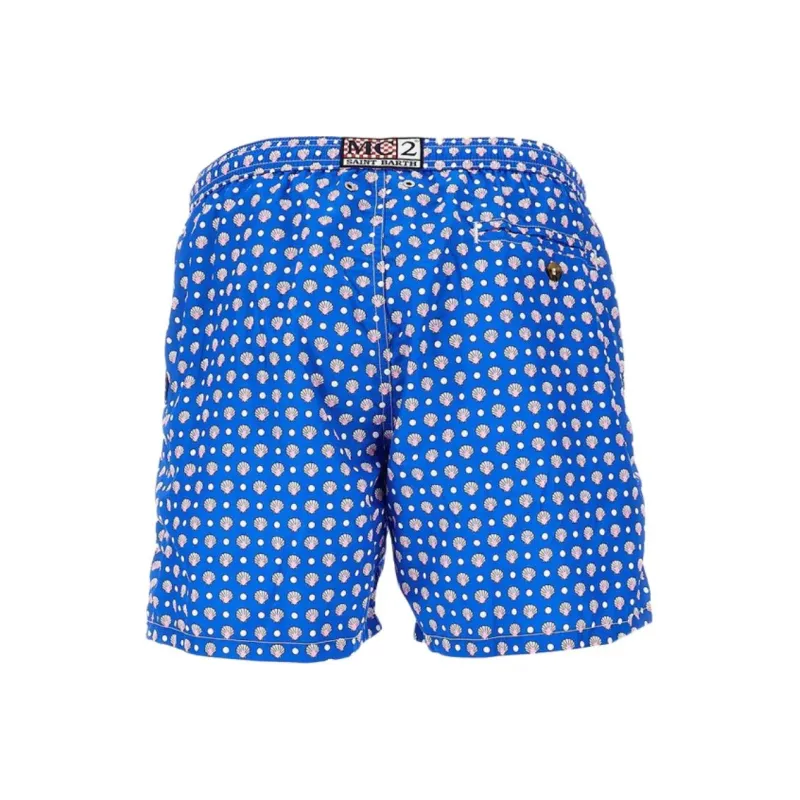 MC2 Saint Barth Patterned Swim Shorts-1