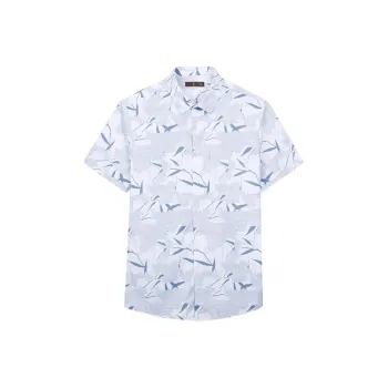 Wit Shirts Men Blue