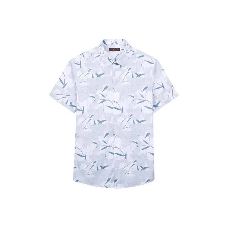 Wit Shirts Men Blue-0