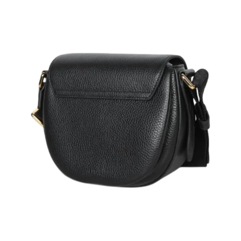 Furla Leather Shoulder Bag Mini Women's Black-1