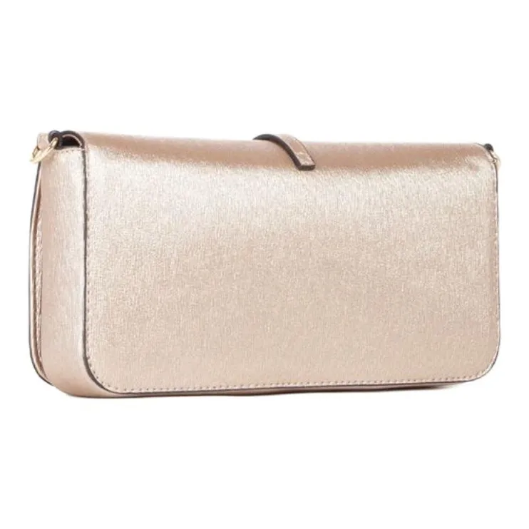 Valentino PU Shoulder Bag Trumpets Women's Gold-2