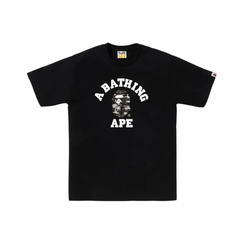 Bape Palm Tree Camo College Tee-3