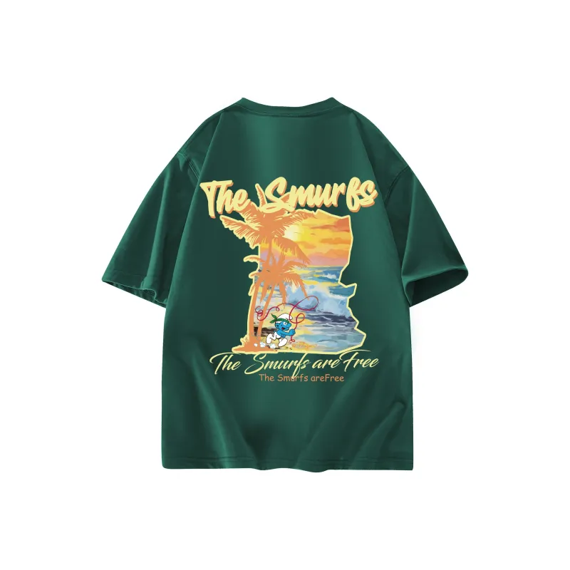 The Smurfs T Shirts Unisex-11